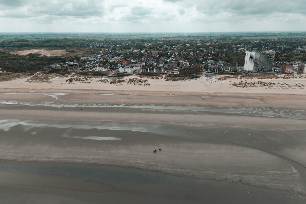 Koksijde city skyline