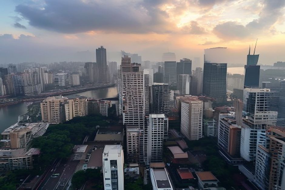 Nong Khai city skyline
