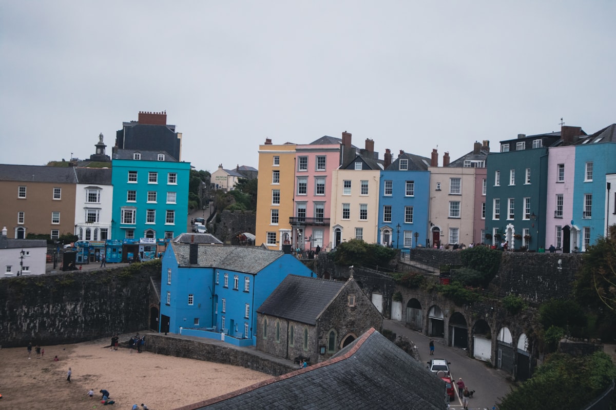 Tenby street scene