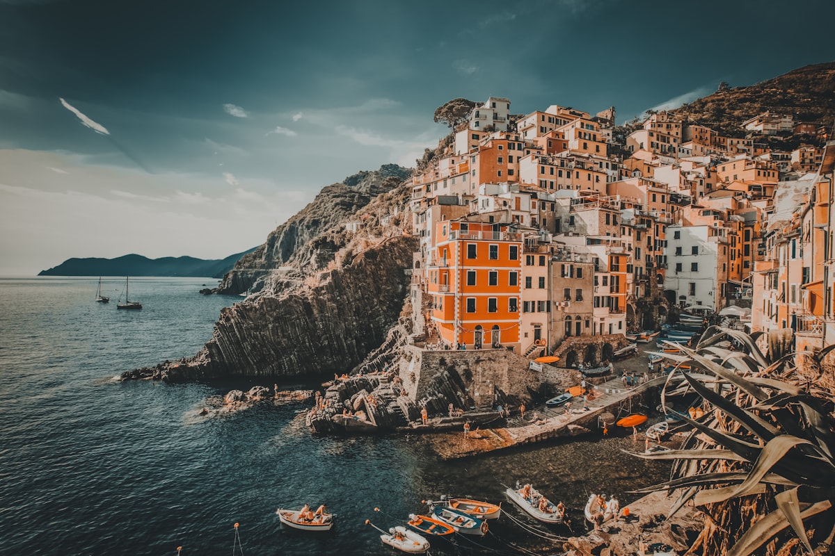 Riomaggiore city skyline