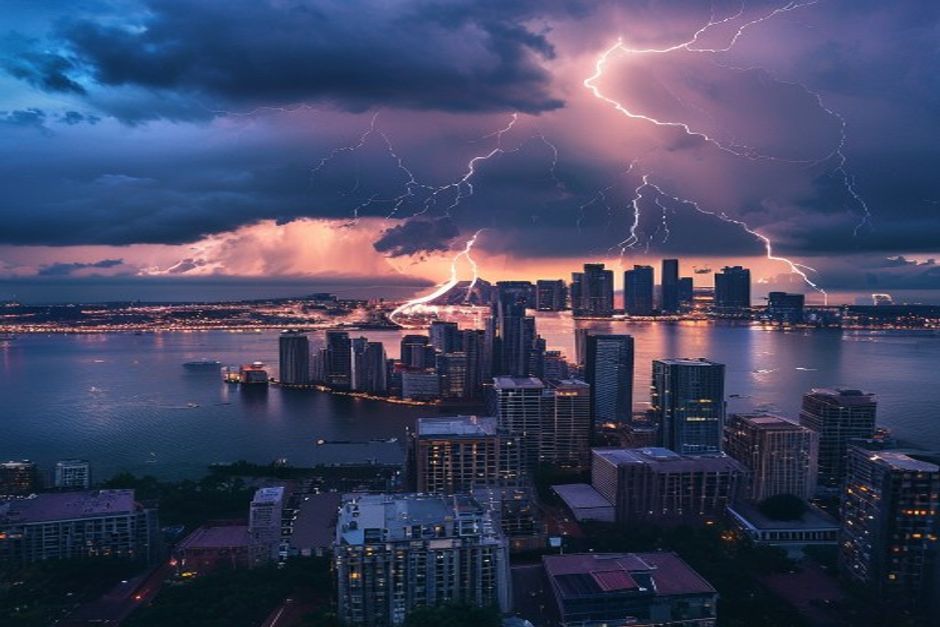 Thunder Bay (ON) city skyline