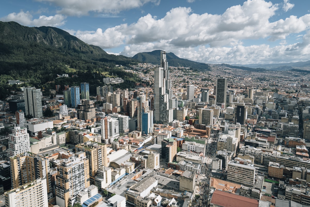 Gesen city skyline