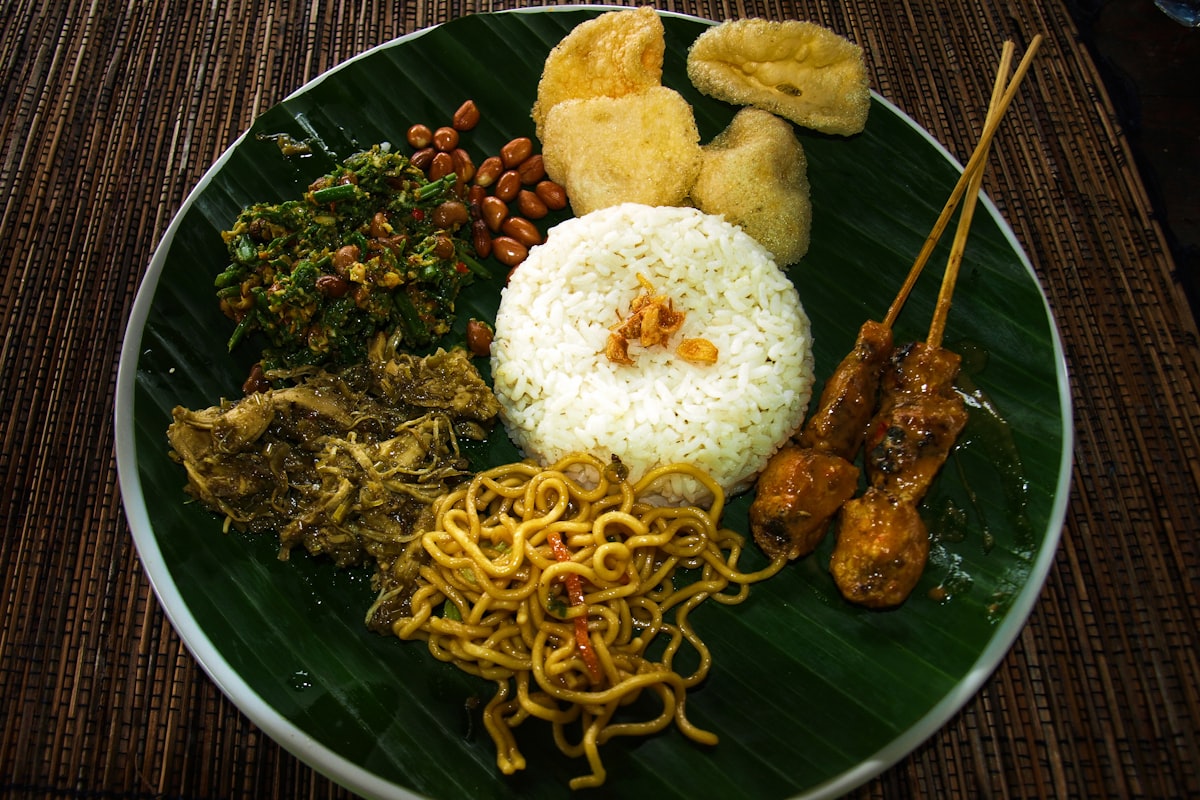 traditional food from Indonesia