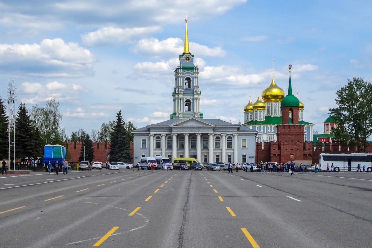 Tula city skyline