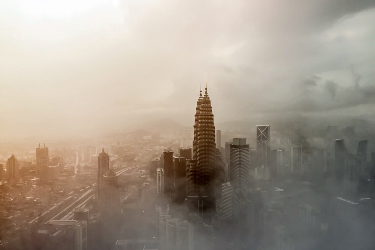 Banting city skyline