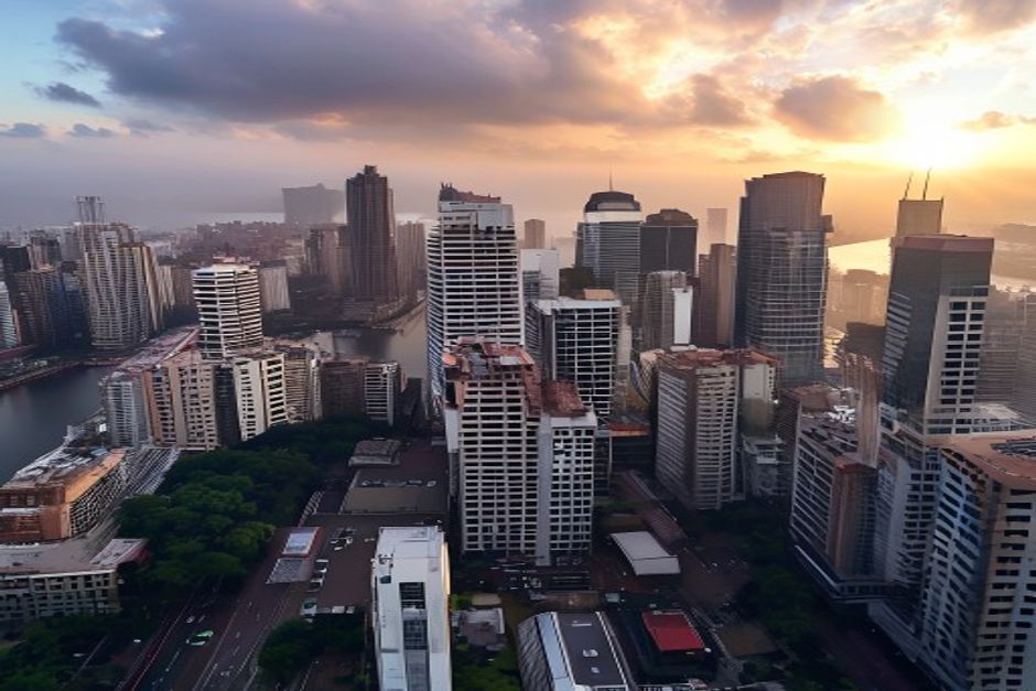 Devinuwara city skyline