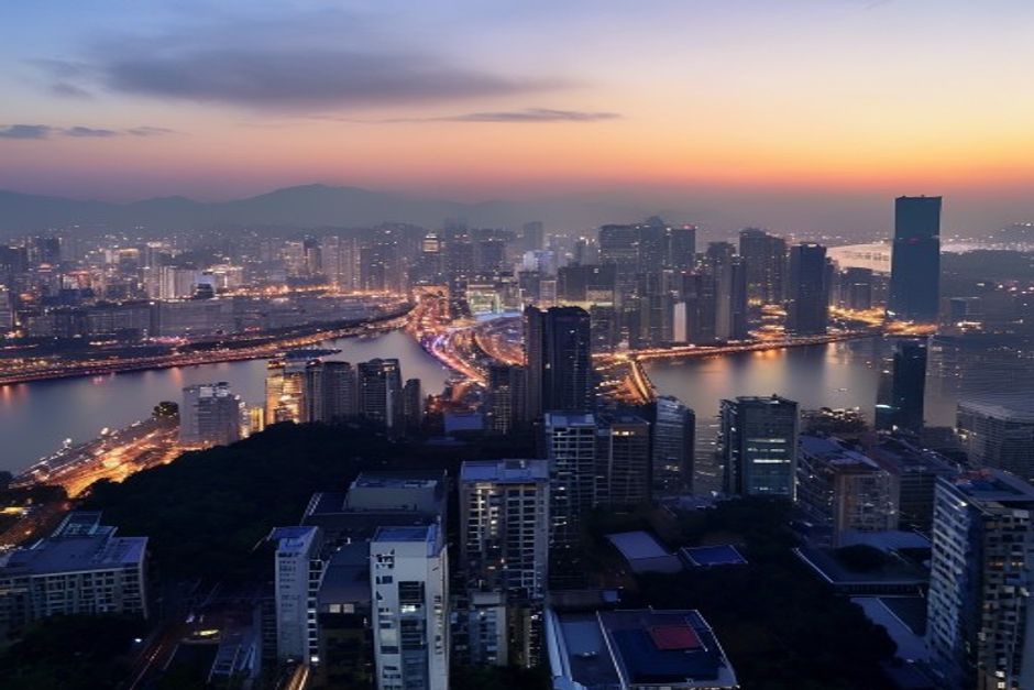 Namyangju city skyline