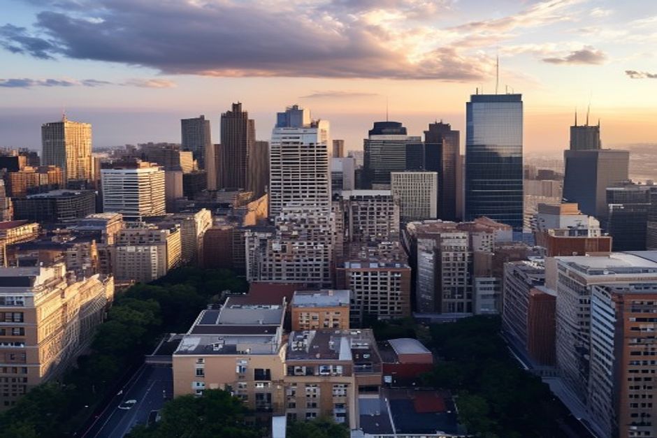 Vincennes (IN) city skyline