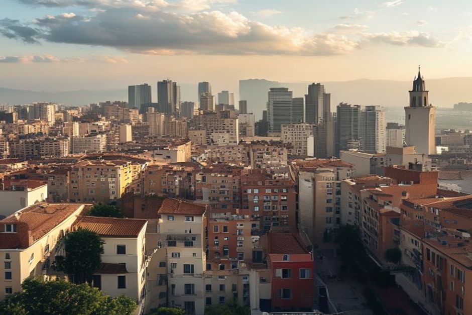 Sant'Agnello city skyline