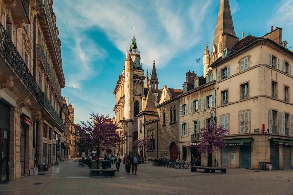 Dijon city skyline
