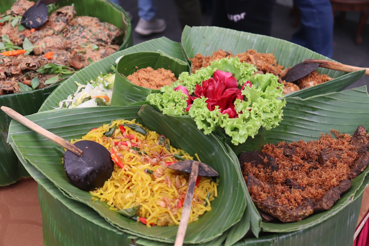 traditional food from Indonesia