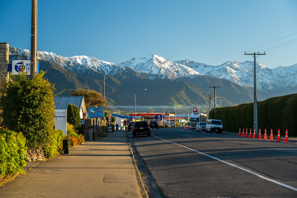 Turangi street scene
