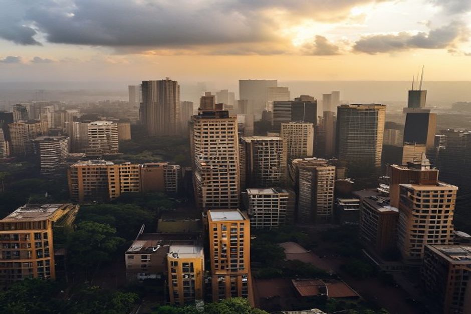 Kichwamba city skyline