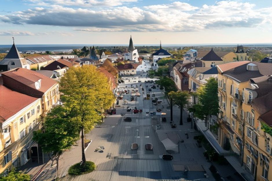 Polonezkoy town center