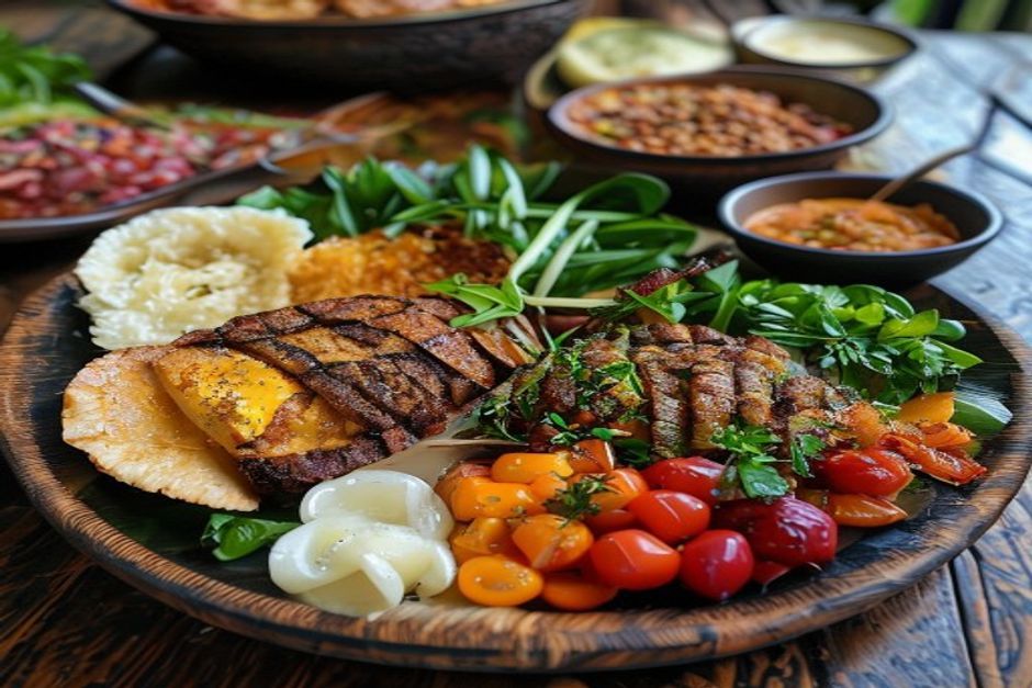 traditional food from Indonesia