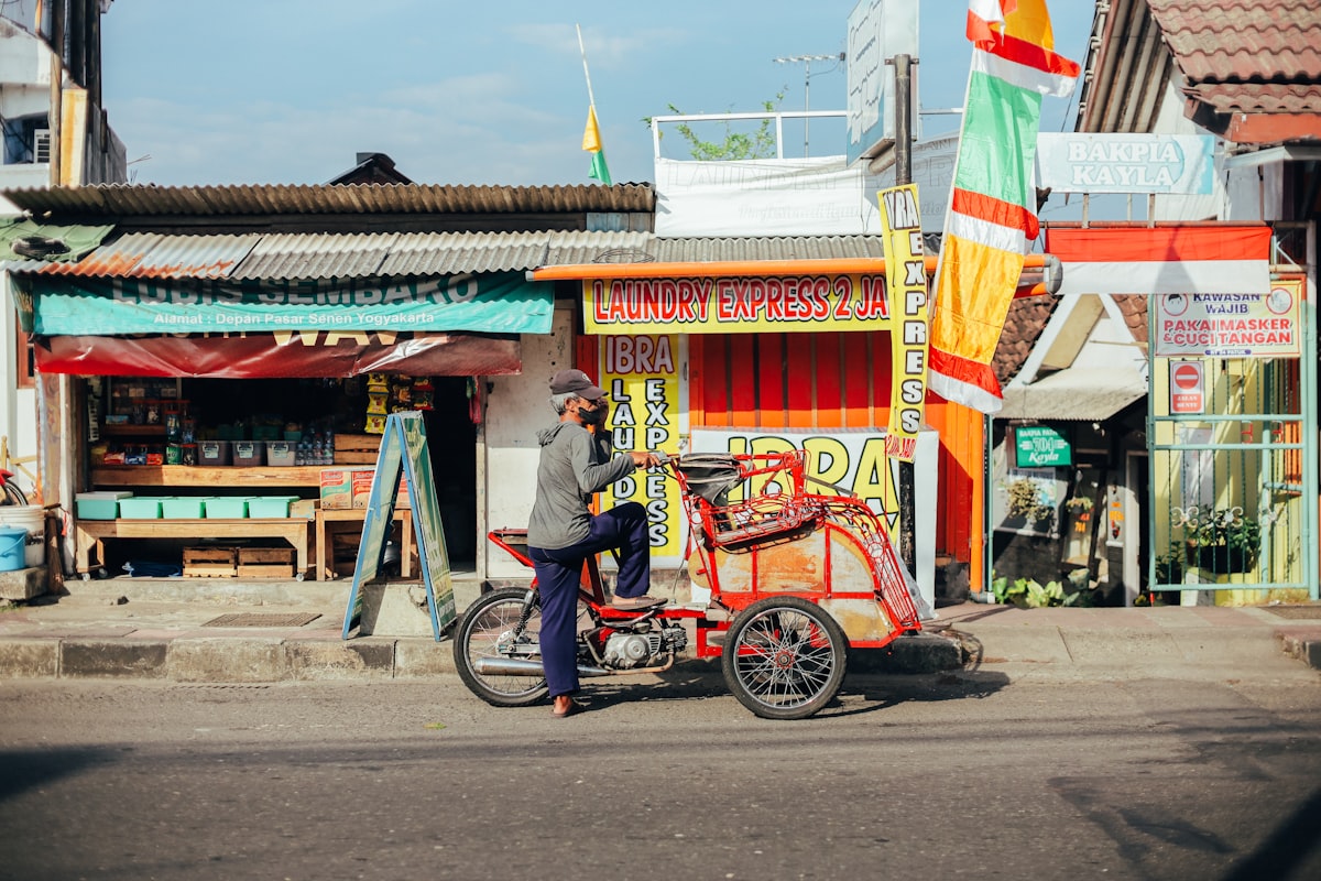 Tulungagung street scene