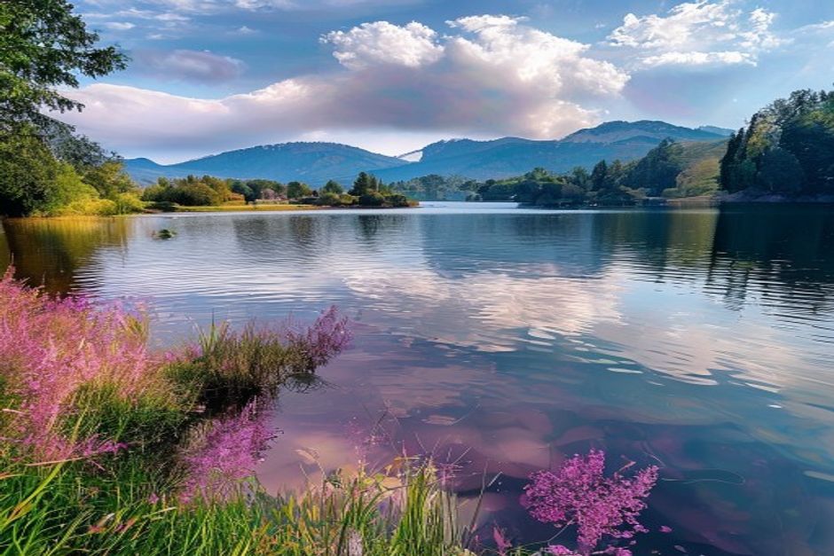 Fuschl am See lakeside view