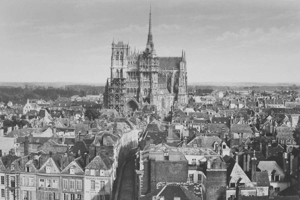 Amiens Cathedral spires