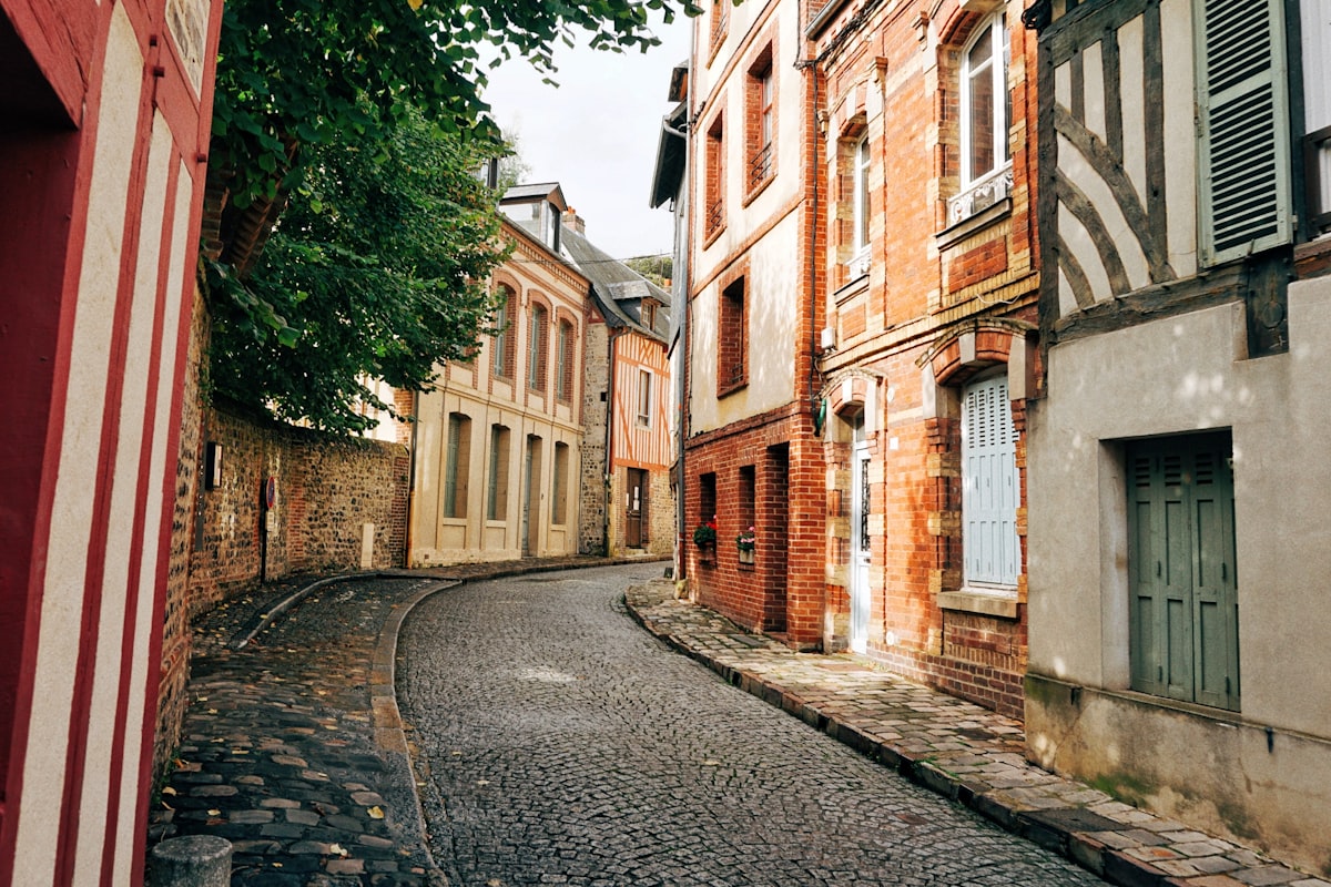 Trouville-sur-Mer street scene