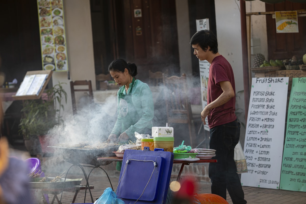 traditional food from Laos