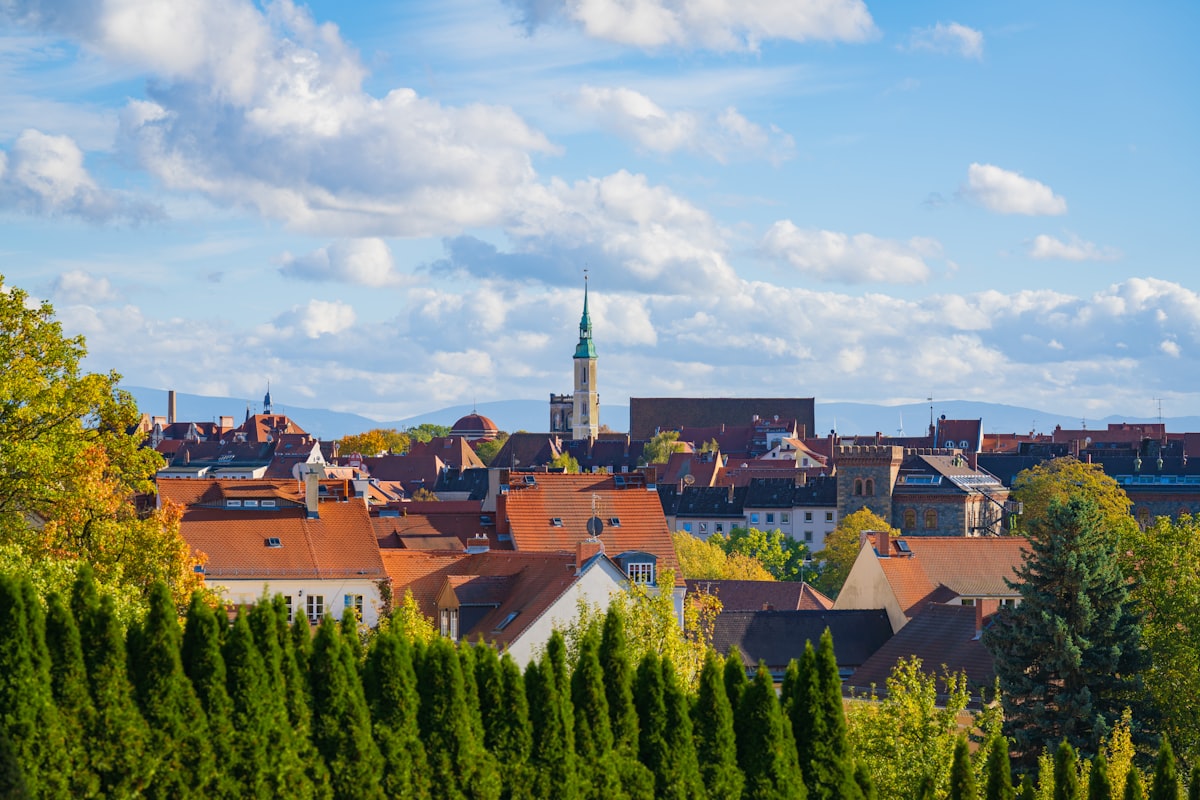 Gorlitz city skyline