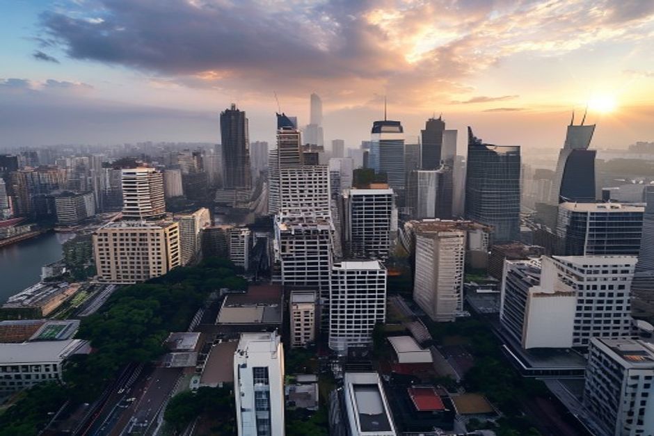 Roi Et city skyline