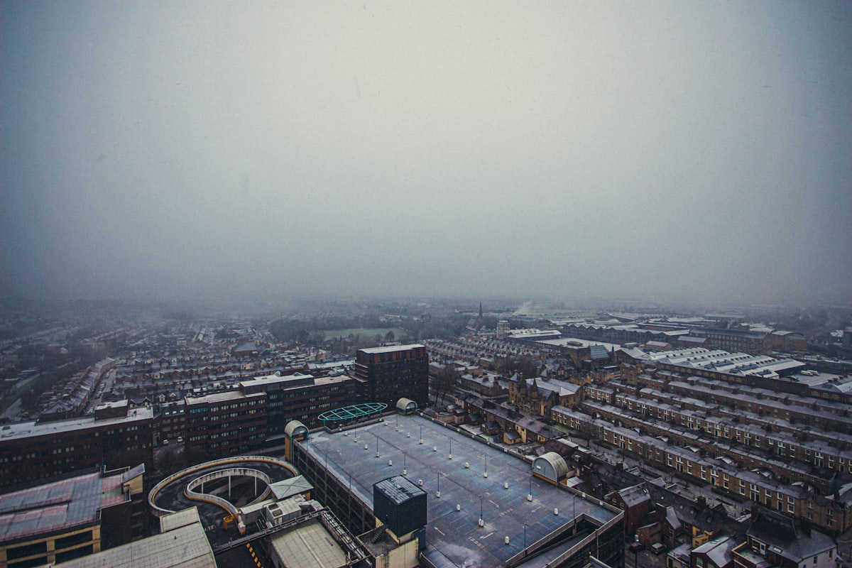 Swindon city skyline