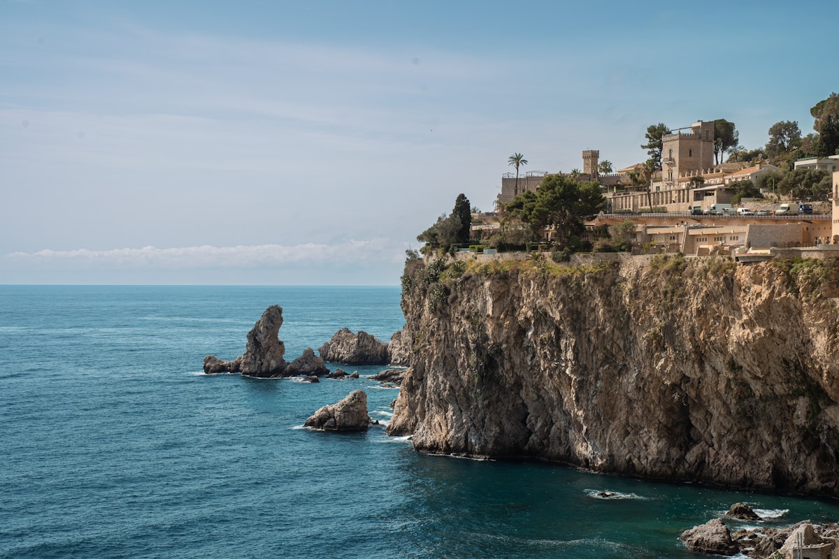 famous landmark in Taormina