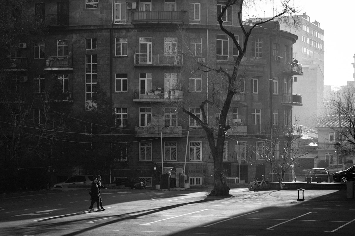 Lermontov street scene