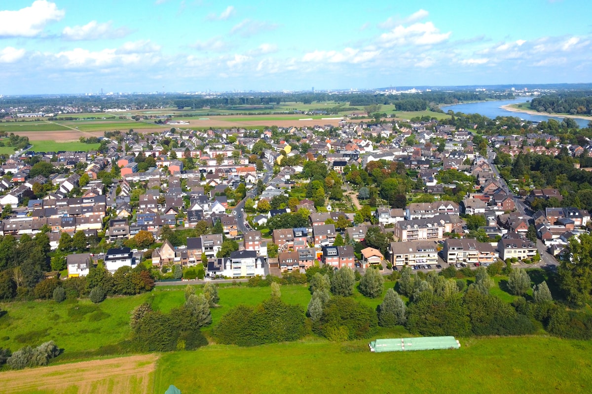 Dormagen canal view