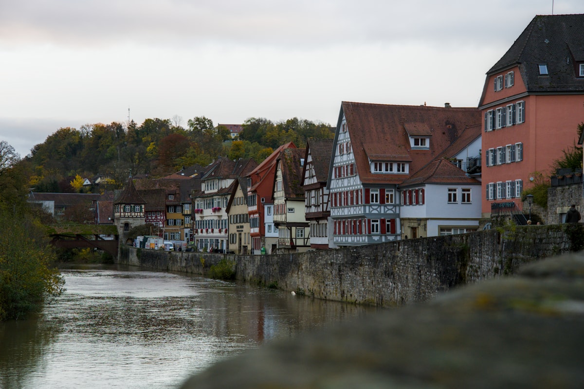 Schwabisch Hall street scene