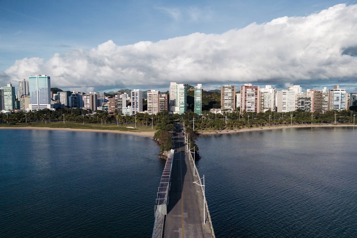 Vitoria city skyline