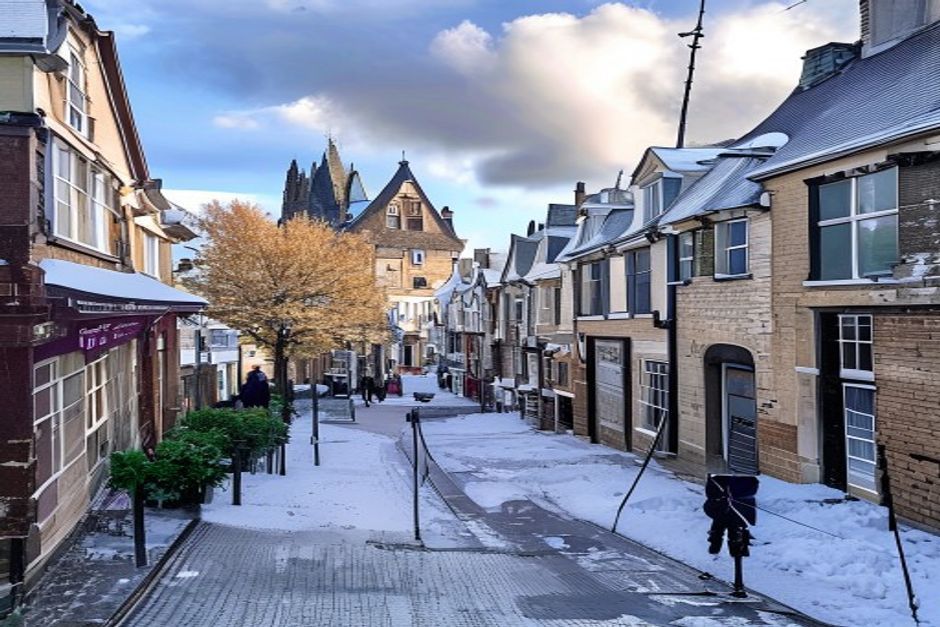 Skipton town square