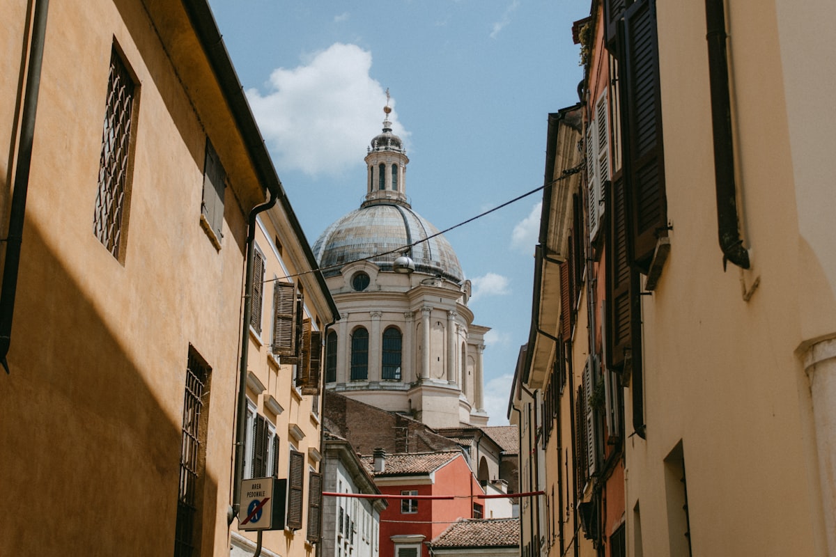 Mantova city skyline