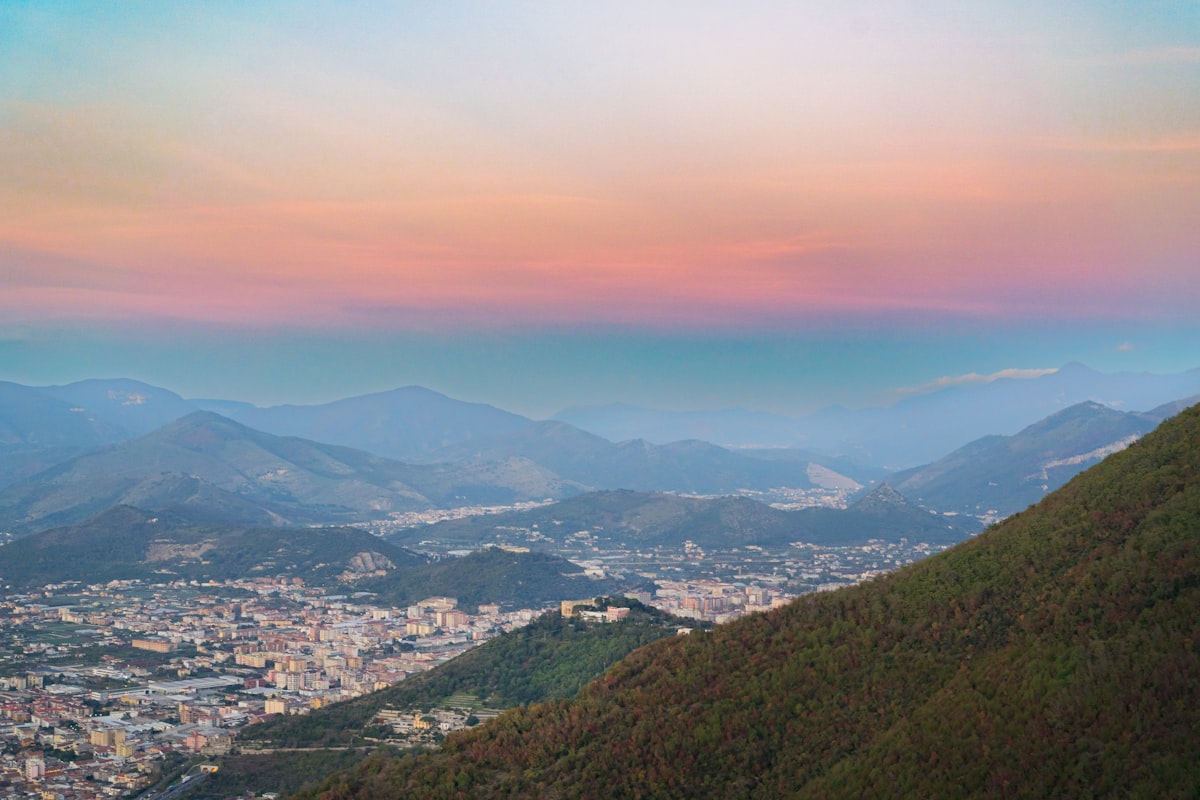 Nocera Inferiore city skyline