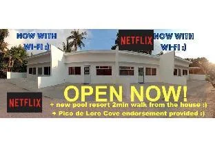 Two BR, 12pax, 3km outside Pico de Loro & beach /t
