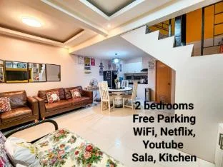 2 Bedroom Calm House w/ free parking, wifi-netflix