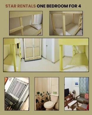 Star Rentals 1 BR for 4