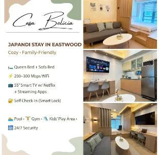 Cozy Condo in Eastwood + Wifi, Netflix, Pool