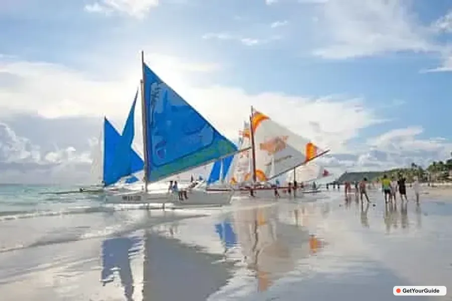 Sunset Paraw Sailing Trip