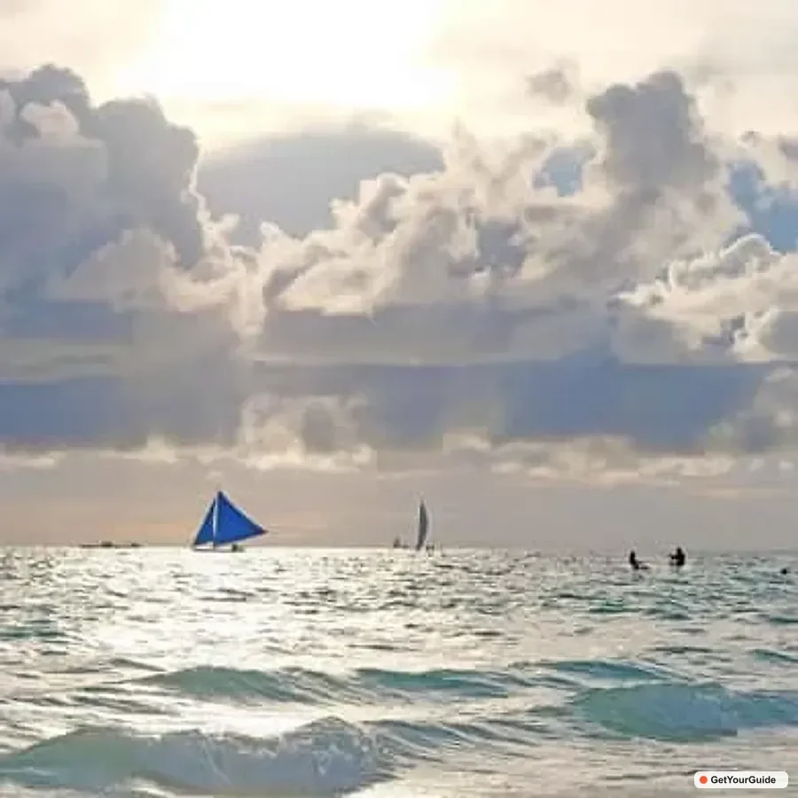Sunset Paraw Sailing Trip