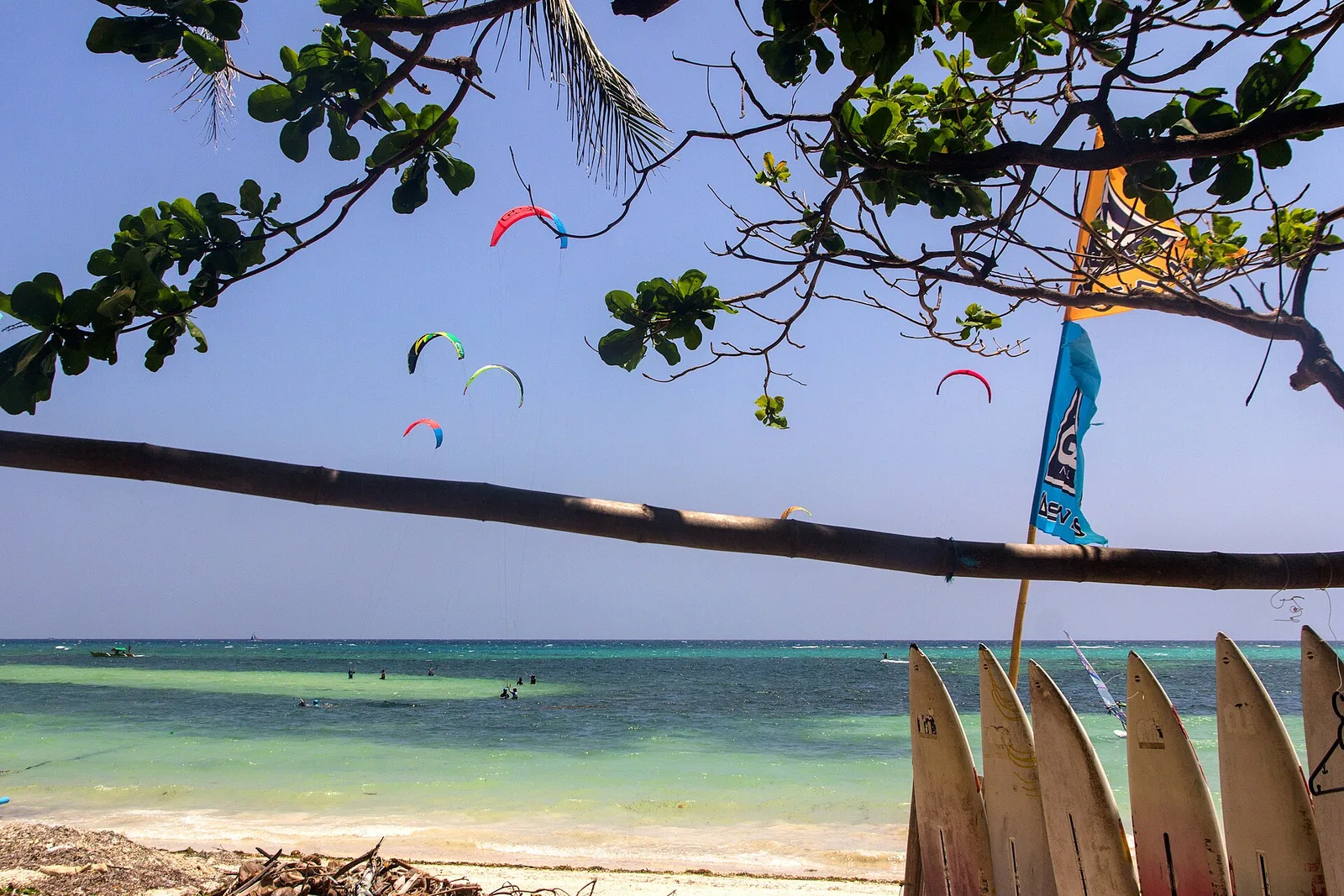 Bulabog Beach Kitesurfing Boracay, Philippines