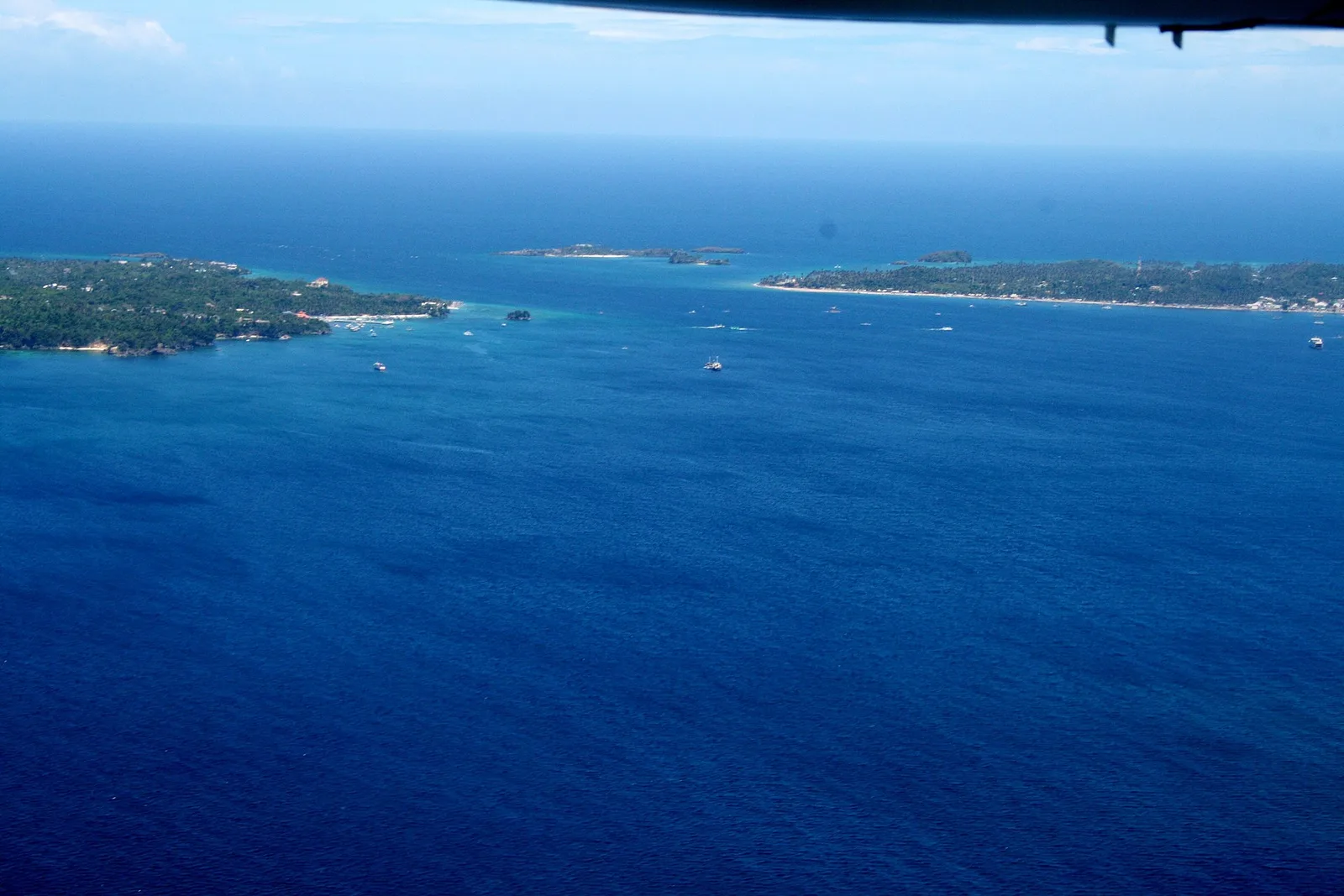 Caticlan Malay Aklan Aerial, Philippines