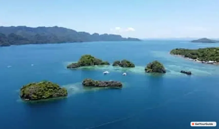 Coron Island Hopping Tour with Lunch and Hotel Pickup