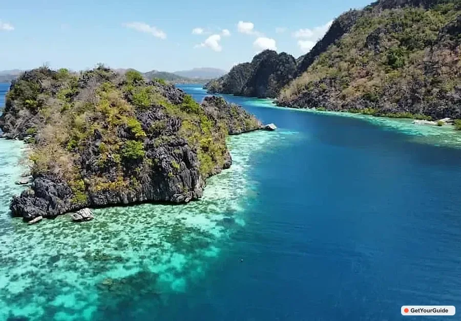 Coron Island Hopping Tour with Lunch and Hotel Pickup