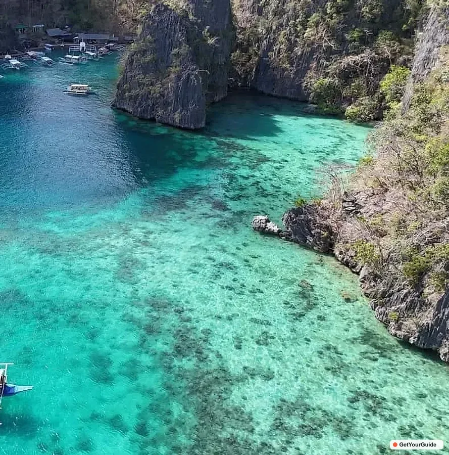 Coron Island Hopping Tour with Lunch and Hotel Pickup