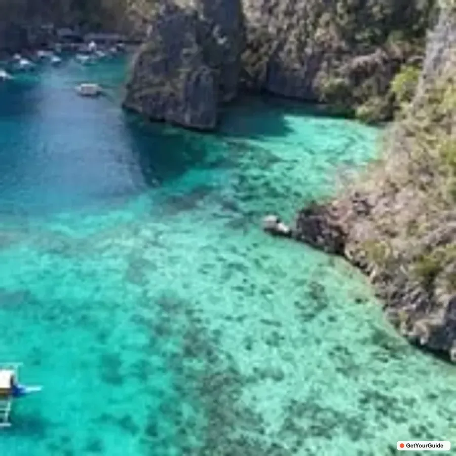 Coron Island Hopping Tour with Lunch and Hotel Pickup