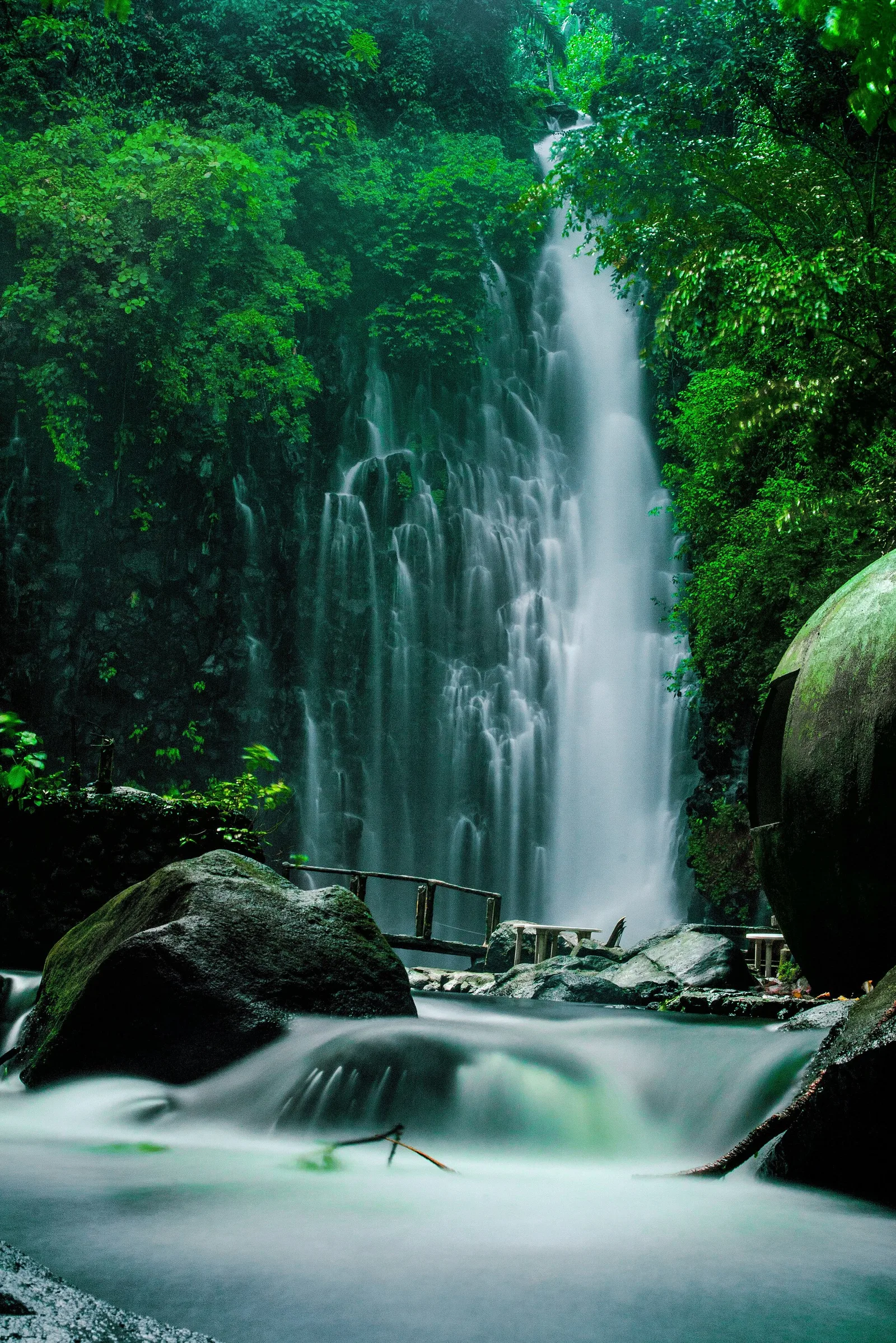 Iligan Tinago Falls Lanao, Philippines