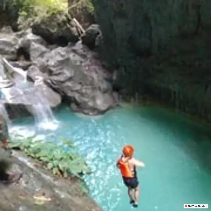Kawasan Falls Canyoneering Tour with Ziplining & Lunch