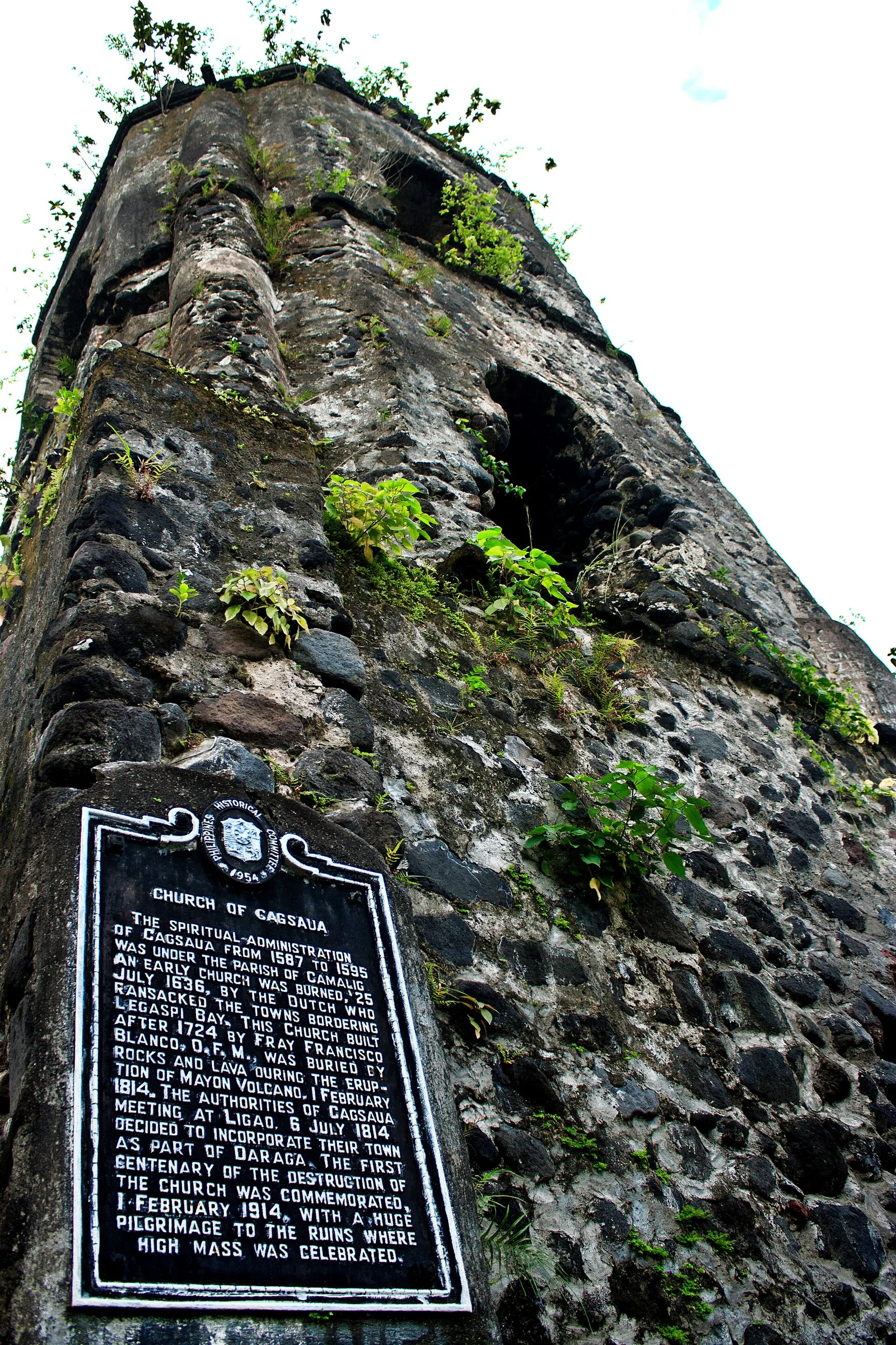 Legazpi Cagsawa Ruins Albay, Philippines